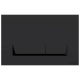 Клавіша змиву IMPRESE Pan Laska Black Soft Touch, чорний (i8040B)