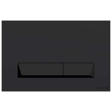 Клавиша смыва IMPRESE Pan Laska Black Soft Touch, черный (i8040B)