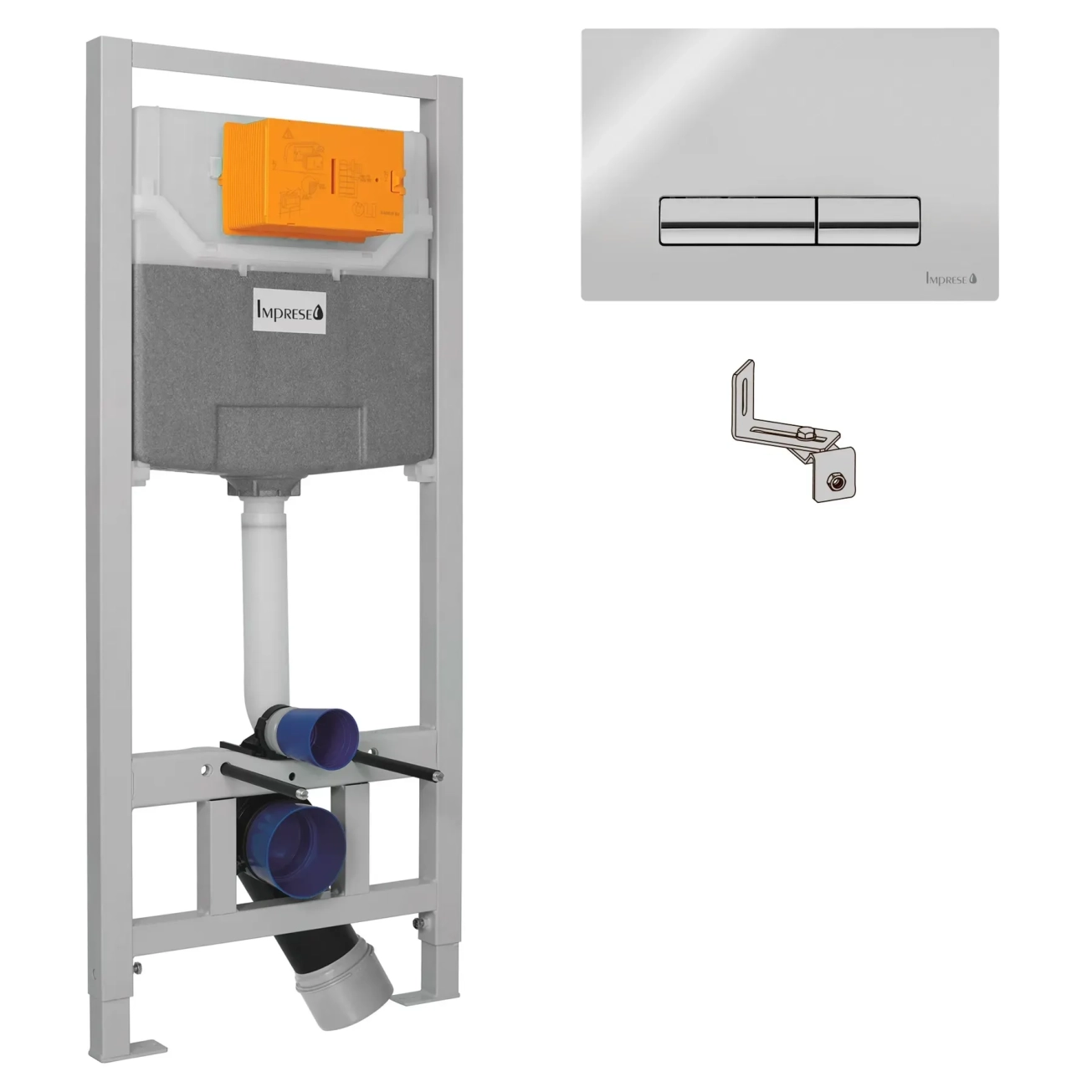 Установочный комплект для унитаза Imprese i-Frame 3в1 (i9120C)