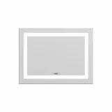 Зеркало 60x80 с подсветкой, подогревом, часами, Imprese KARLOV Option m08607600MC Фото - 1