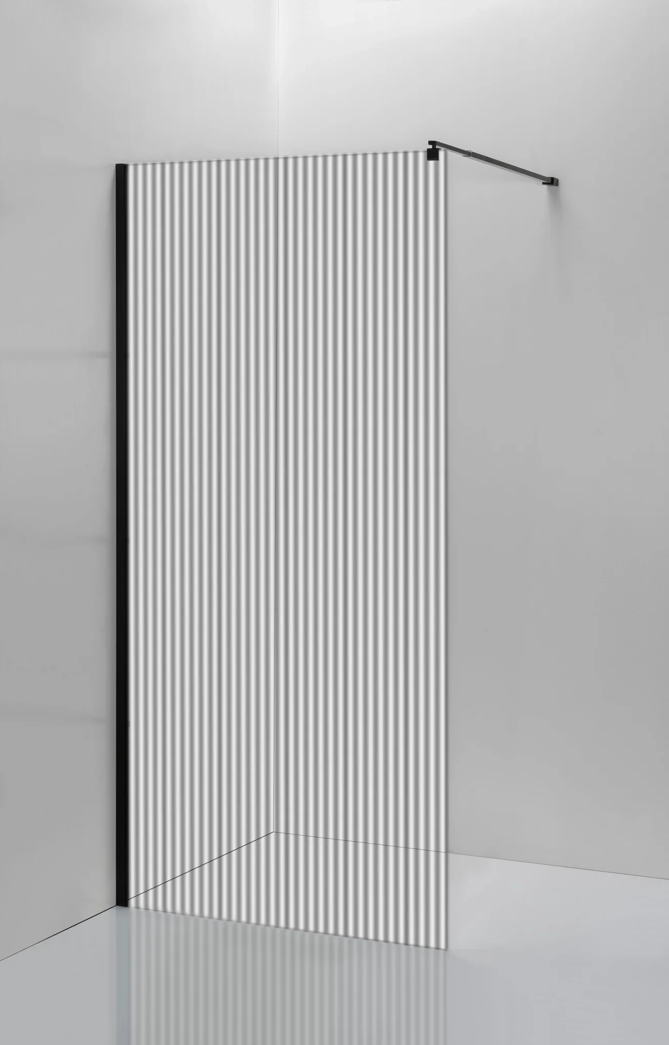 Душевая стенка IMPRESE WALK-IN 100x200 s09110004MV, стекло матовое Фото - 2