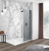 Душевая стенка IMPRESE WALK-IN 110x200 s09111001GR, стекло тонированное