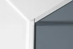 Душевая стенка IMPRESE WALK-IN 110x200 s09111001GR, стекло тонированное Фото - 1