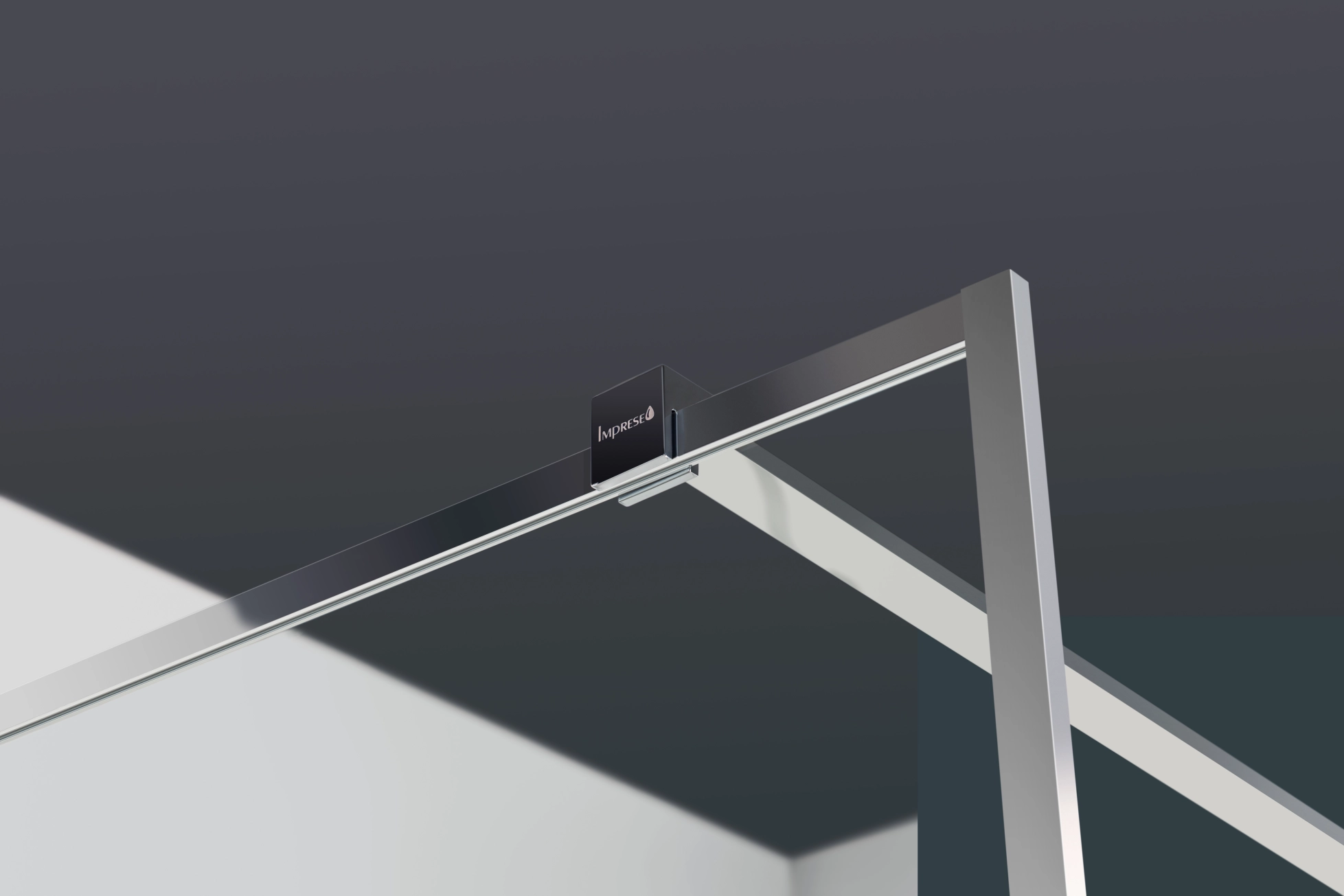 Душевая стенка IMPRESE WALK-IN 110x200 s09111001TR, стекло прозрачное Фото - 3