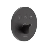 Душевая система с термостатом скрытого монтажа 3 функции IMPRESE KUCERA t04803410SBC, черный матовый Фото - 2