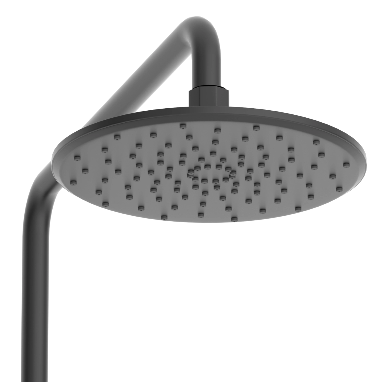 Душова система з термостатом IMPRESE Bilovec t048S00910SR, чорний матовий Фото - 4