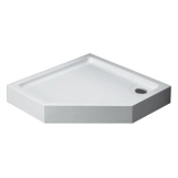 Акриловый пятиугольный душевой поддон Imprese IMPRESE 100×100×13,5 см (TRP1010)