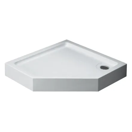 Акриловый пятиугольный душевой поддон Imprese IMPRESE 100×100×13,5 см (TRP1010)