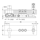 Душевая смеситель Imprese Smart Click (ZMK101901203) Фото - 1