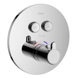 Змішувач прихованого монтажу з термостатом IMPRESE SMART CLICK ZMK101901237, хром