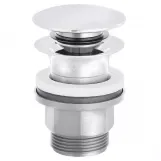 Донний клапан для раковини Kludi Plus push open, білий матовий (1042653-00)