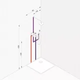 Душевая система Kludi Nova Fonte 7in1 с термостатом, черный матовый (208313915) Фото - 1