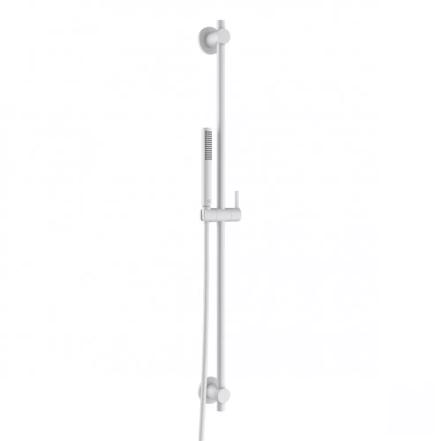Душевой набор Kludi Nova Fonte Puristic 1S, белый матовый (2084053-15)