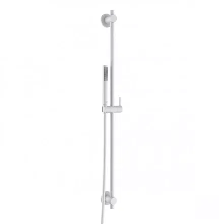 Душевой набор Kludi Nova Fonte Puristic 1S, белый матовый (2084053-15)