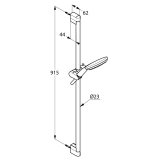 Душовий гарнітур Kludi Freshline 3S (679400500) Фото - 1