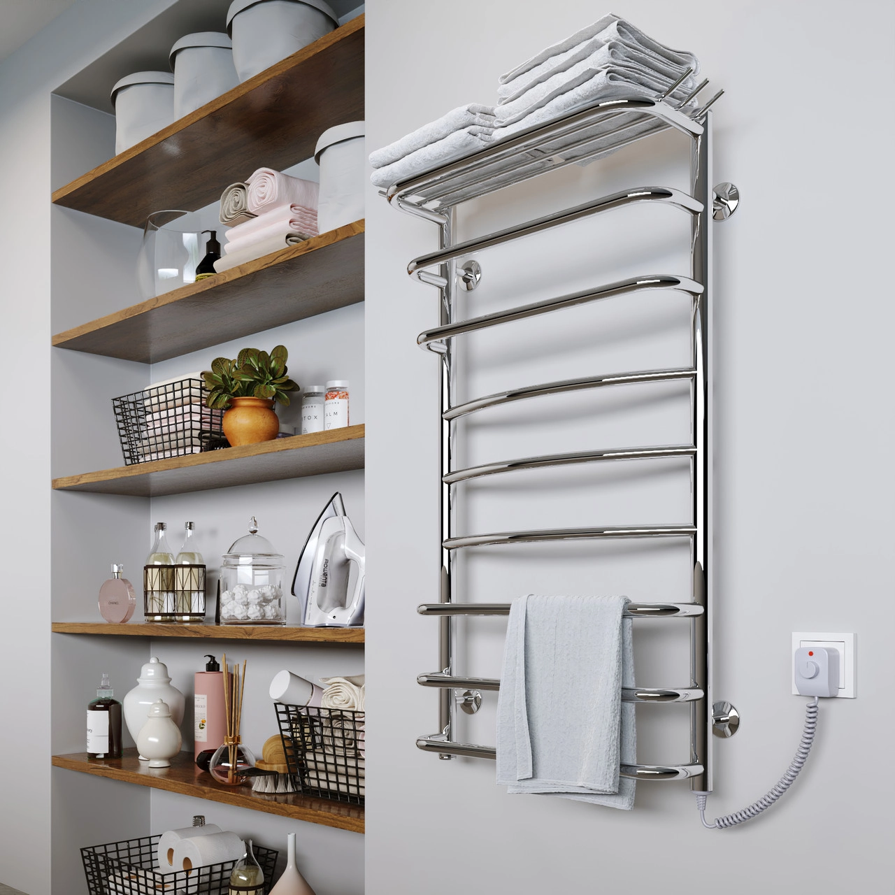 Рушникосушка електрична KOSSER Канна 900х400/8 ЕR Фото - 3