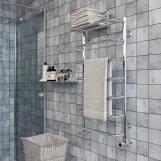 Рушникосушка водяна KOSSER Скоба з полицею 700х530/6 Фото - 2