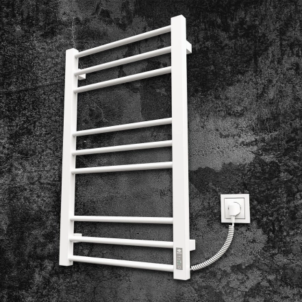 Рушникосушка електрична KOSSER Степ 800х500 ER, біла