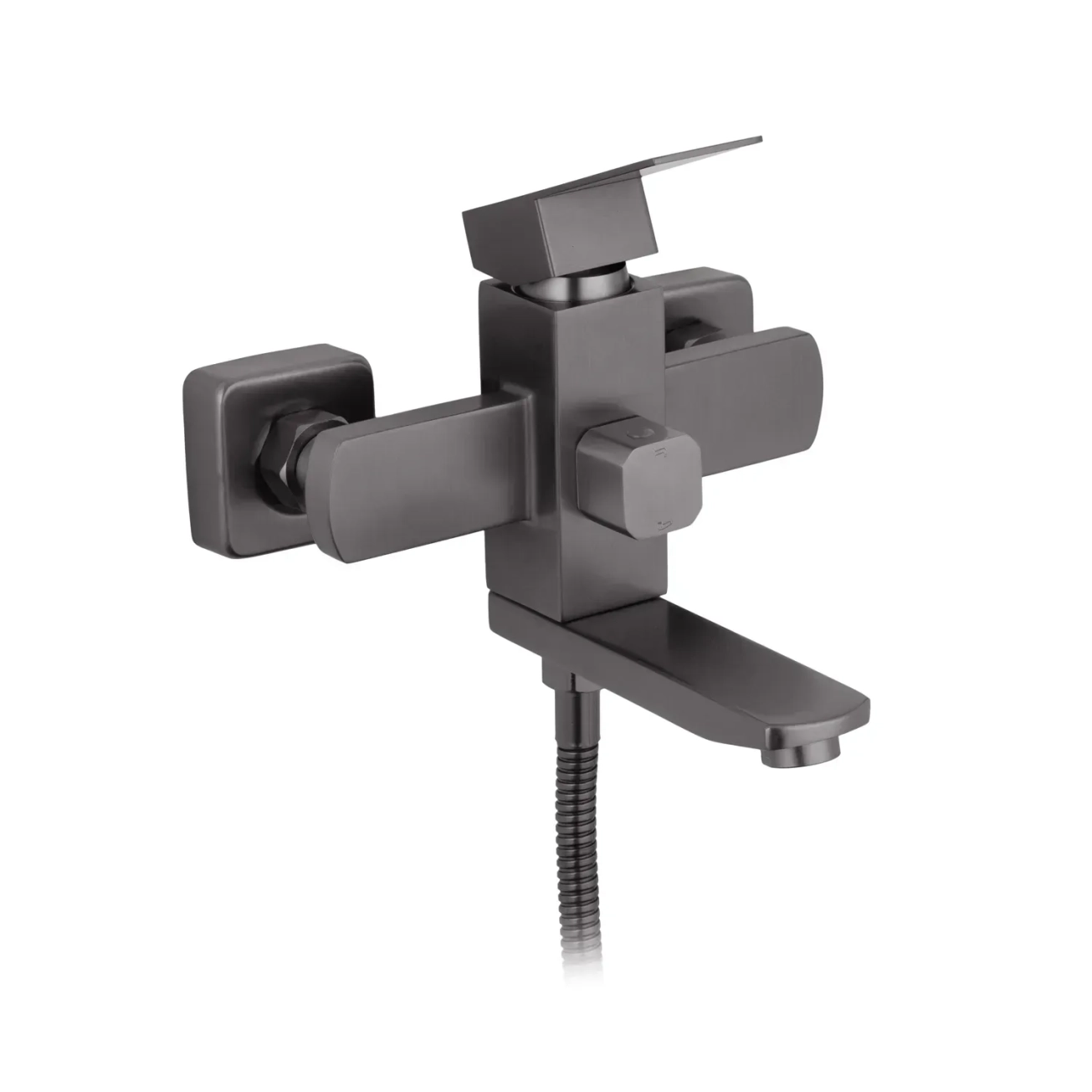 Смеситель для ванны Kroner KRP Edelstahl Kubus - PVD060 Фото - 3