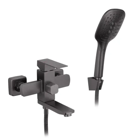 Смеситель для ванны Kroner KRP Edelstahl Kubus - PVD060