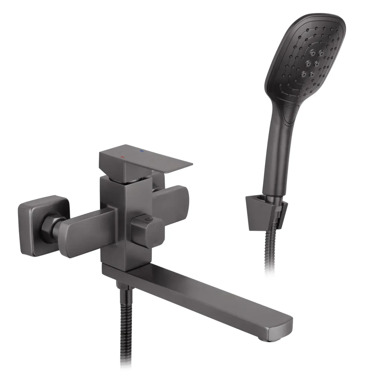 Змішувач для ванни Kroner KRP Edelstahl Kubus - PVD070