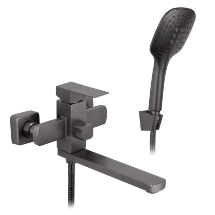 Смеситель для ванны Kroner KRP Edelstahl Kubus - PVD070