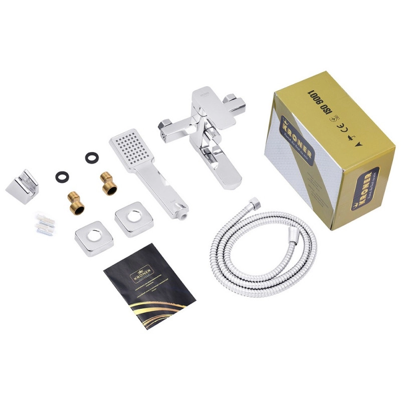Смеситель для ванны Kroner KRM Ems - C060 Фото - 6