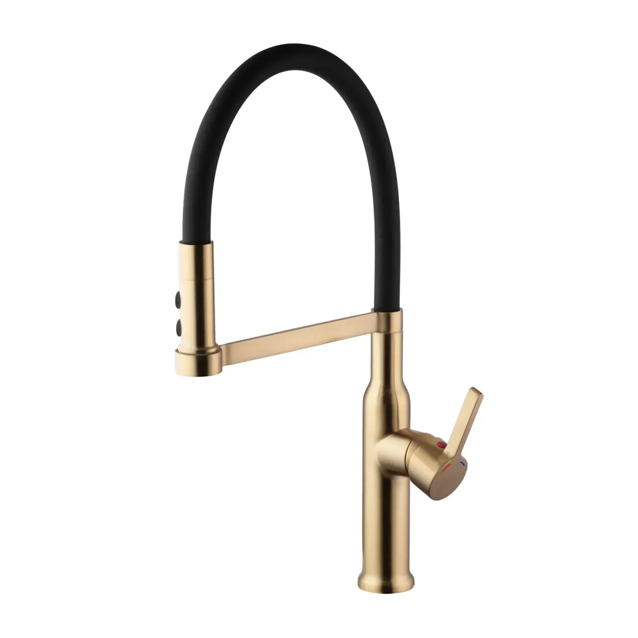 Смеситель для кухни Kroner KRP Ersel - GBG03112BLK Фото - 4