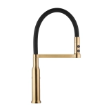 Смеситель для кухни Kroner KRP Ersel - GBG03112BLK Фото - 5