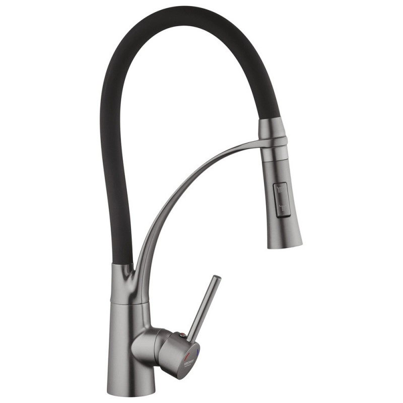 Смеситель для кухни Kroner KRP Ersel - GRP03393BLK Фото - 3