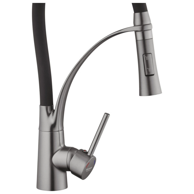 Смеситель для кухни Kroner KRP Ersel - GRP03393BLK Фото - 5