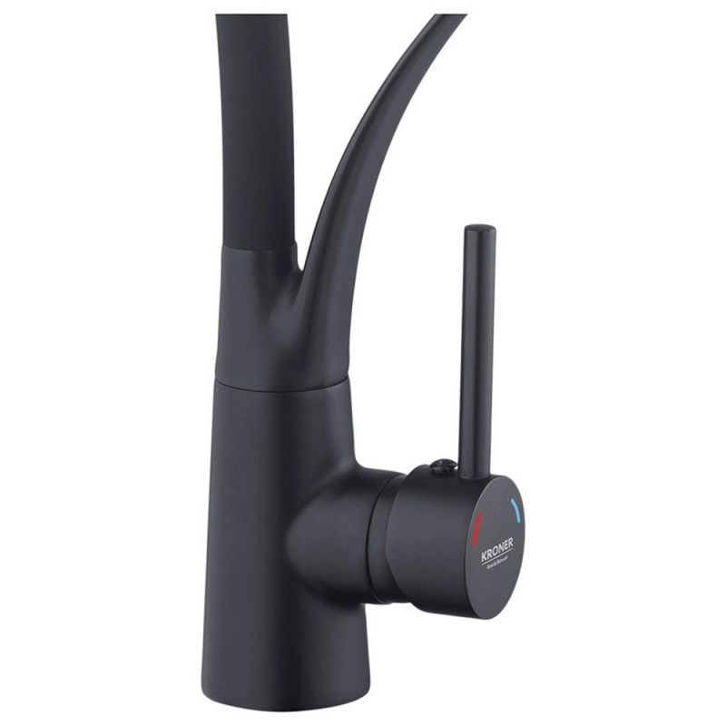 Змішувач для кухні Kroner KRP Ersel - SCH03393BLK Фото - 5