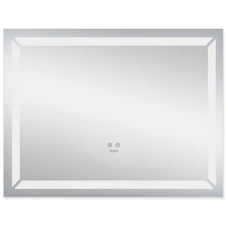 Дзеркало Kroner KRP Spiegel HR1 - 9070 з LED-підсвічуванням та антизапотіванням Фото - 2