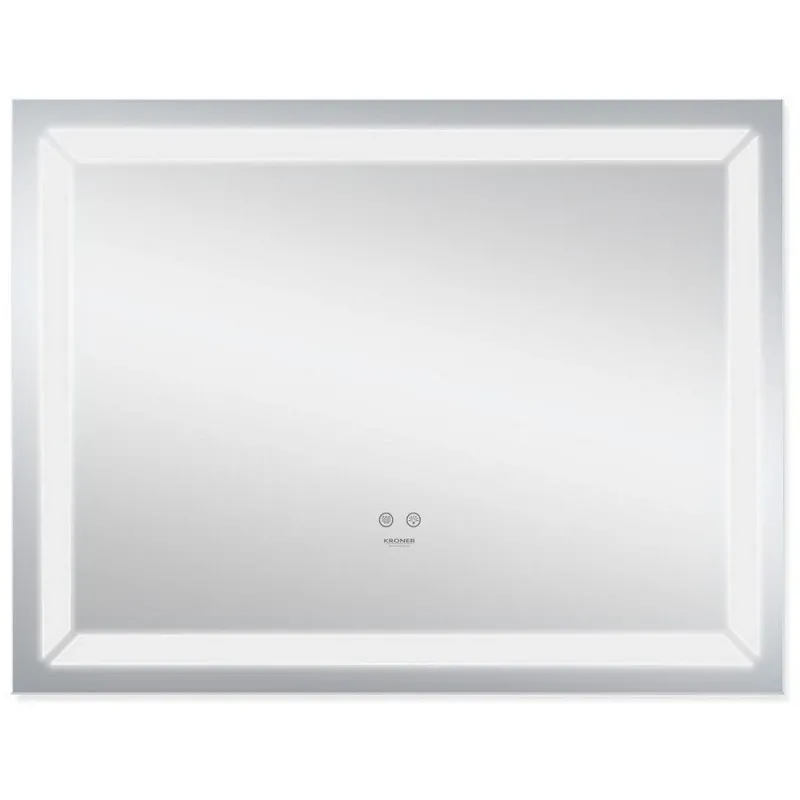 Дзеркало Kroner KRP Spiegel HR1 - 9070 з LED-підсвічуванням та антизапотіванням Фото - 3