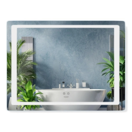Зеркало Kroner KRP Spiegel HR2-8060 с LED-подсветкой и антизапотеванием