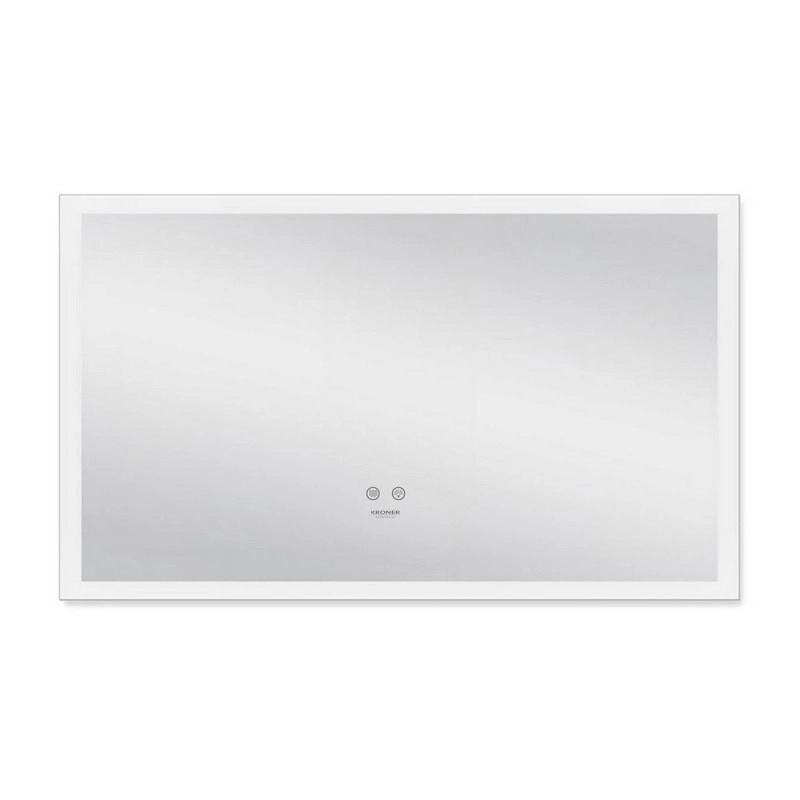 Дзеркало Kroner KRP Spiegel HR3 - 10060 з LED-підсвічуванням та антизапотіванням Фото - 3