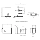 Водонагреватель Kroner NEO Flacher K30PVH2 с мокрым ТЭНом Фото - 1