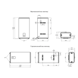 Водонагреватель Kroner NEO Flacher K80PVH2-D с сухим ТЭНом Фото - 1