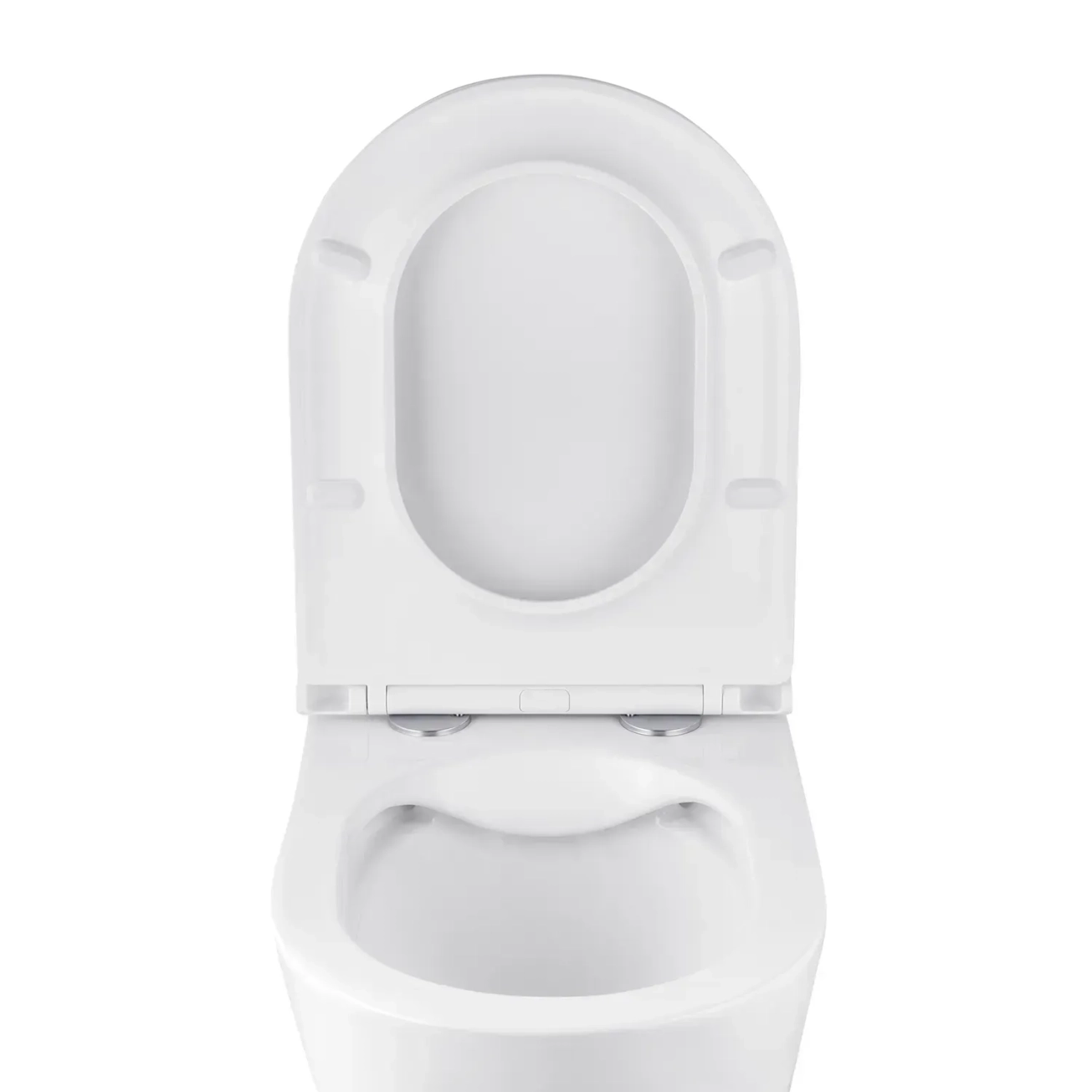 Унітаз підвісний безобідковий Kroner Armada WHI513636 RIMLESS з сидінням Slim Duroplast / Soft-close / Quick relase (KA513636WHIR) Фото - 3