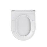 Унітаз підвісний безобідковий Kroner Armada WHI513636 RIMLESS з сидінням Slim Duroplast / Soft-close / Quick relase (KA513636WHIR) Фото - 6