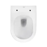 Унитаз подвесной безободковый Kroner Armada WHI513636 RIMLESS с сиденьем Slim Duroplast / Soft-close / Quick relase (KA513636WHIR) Фото - 4