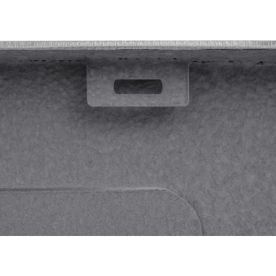Кухонна мийка Kroner KRP Derby - 6050HM Brush (2,5/0,5 мм) Фото - 6