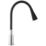 Змішувач для кухні Kroner KRP Edelstahl Klassisch - ESG031BLK Фото - 5
