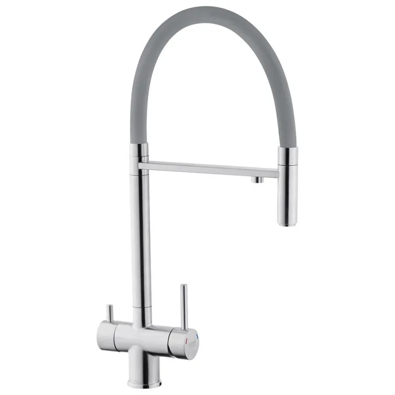 Смеситель для кухни с подключением к фильтру Kroner KRP Edelstahl Klassisch - ESG03815GRA