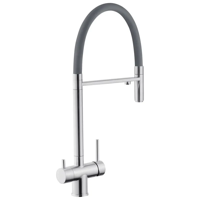 Смеситель для кухни с подключением к фильтру Kroner KRP Edelstahl Klassisch - ESG03815GRA Фото - 2