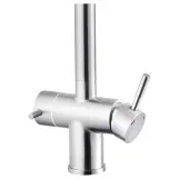 Смеситель для кухни с подключением к фильтру Kroner KRP Edelstahl Klassisch - ESG03815GRA Фото - 3