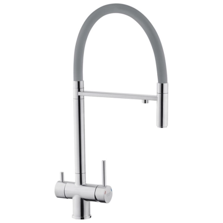 Змішувач для кухні з підключенням до фільтра Kroner KRP Edelstahl Klassisch - ESG03815GRA