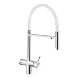 Смеситель для кухни с подключением к фильтру Kroner KRP Edelstahl Klassisch - ESG03815WHI Фото - 5