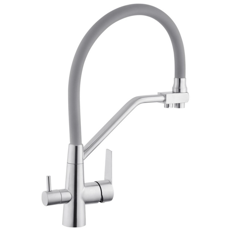 Смеситель для кухни с подключением к фильтру Kroner KRP Edelstahl Klassisch - ESG03817GRA Фото - 5