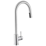Смеситель для кухни с выдвижным изливом Kroner KRP Edelstahl Klassisch - ESG03915 Фото - 5